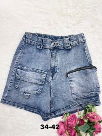Szorty jeans damskie (34-42/10szt)