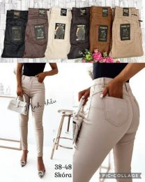 PLUS_Spodnie ekoskóra damskie (38-48/10szt)