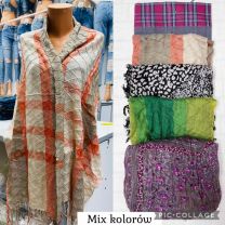 Szaliki damskie (uniwersalny/15szt)