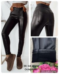 Spodnie ekoskóra damskie (36-44/12szt)