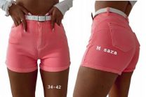 Szorty jeans damskie (34-42/10szt)