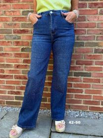 Spodnie jeans damskie (42-50/10szt)