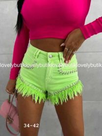 Szorty jeans damskie (34-42/10szt)