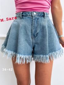 Szorty jeans damskie (34-42/10szt)