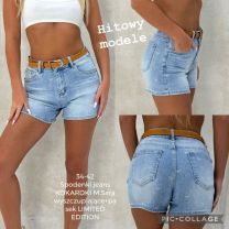 Szorty jeans damskie (34-42/10szt)