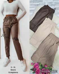 Spodnie ekoskóra damskie (S-XL/12szt)