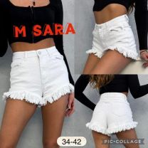 Szorty jeans damskie (34-42/10szt)