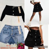 Spódnica z Szorty Jeans damskie (34-42/10szt)