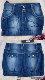 Spódnica jeansy damskie (34-42/10szt)