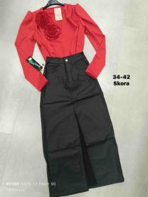 Spódnica ekoskóra damskie (34-42/10szt)