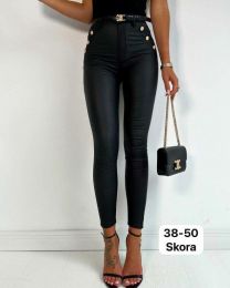 Spodnie ekoskóra damskie (38-50/10szt)