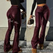 Spodnie ekoskóra damskie (34-42/10szt)