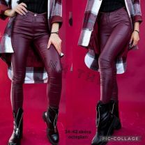 Spodnie ekoskóra damskie (34-42/10szt)