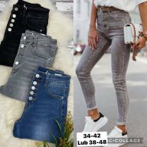 spodnie Jeans damskie (38-48/10szt)