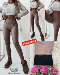 Spodnie ekoskóra damskie (2XL-4XL/12szt)