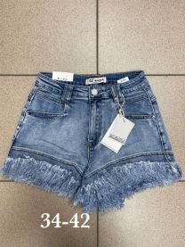 Szorty jeans damskie (34-42/10szt)