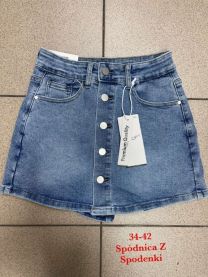 Spódnica z Szorty Jeans damskie (34-42/10szt)