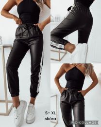 Spodnie ekoskóra damskie (S-XL/12szt)