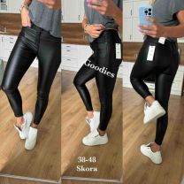 Spodnie ekoskóra damskie (38-48/10szt)