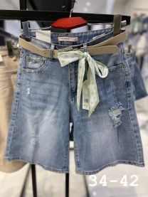 Spodenki jeans damskie (34-42/10szt)