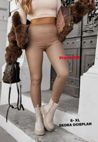 Spodnie ekoskóra damskie (S-XL/12szt)
