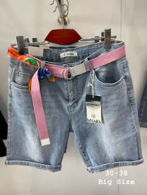 Spodenki jeans damskie (30-38/10szt)