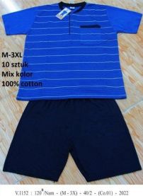 Piżama męska (M-3XL/10kpt)