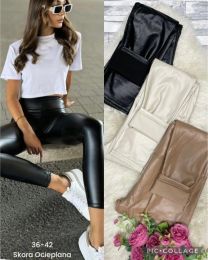 Spodnie ekoskóra damskie (36-42 /10szt)