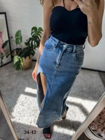 Spódnica jeansy damskie (34-42/10szt)