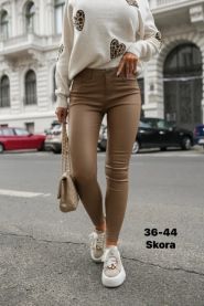 Spodnie ekoskóra damskie (36-44/12szt)