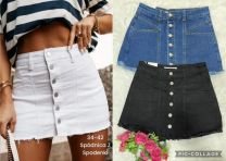 Spódnica z Szorty Jeans damskie (34-42/10szt)