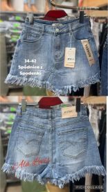 Szorty jeans damskie (34-42/10szt)