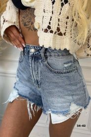 Szorty jeans damskie (34-42/10szt)