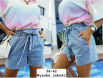 Szorty jeans damskie (34-42/10szt)