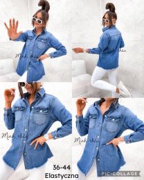 Koszula jeansowa damska (36-44/10SZT)