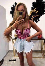 Szorty jeans damskie (34-42/10szt)