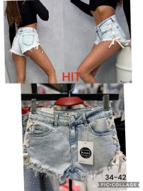 Szorty jeans damskie (34-42/10szt)