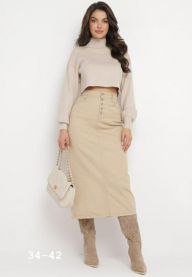 Spódnica jeansy damskie (34-42/10szt)