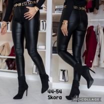 Spodnie ekoskóra damskie (44-54/10szt)