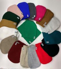 Komplet Czapki damskie (uniwersalny/12szt)