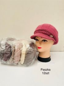 Beret damskie (uniwersalny/12szt)