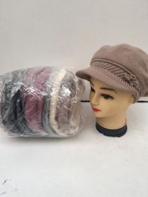 Beret damskie (uniwersalny/12szt)
