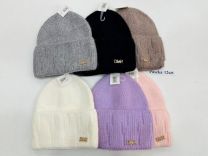 Czapki damskie (uniwersalny/12szt)