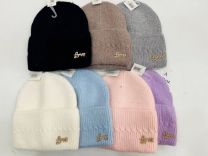 Czapki damskie (uniwersalny/12szt)