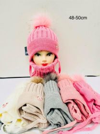 Komplet Czapki Dziecięce (48-50/10kpt)