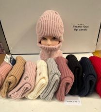 Komplet czapki damskie (uniwersalny/10kpt)