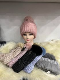 Czapki damskie (uniwersalny/12szt)