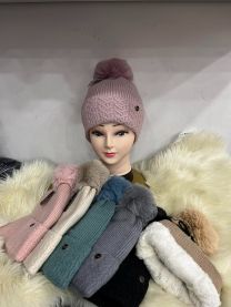 Czapki damskie (uniwersalny/12szt)