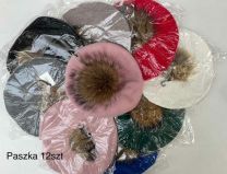 Beret damskie (uniwersalny/12szt)