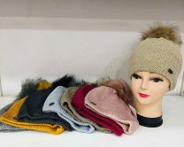 Czapki damskie (uniwersalny/12szt)